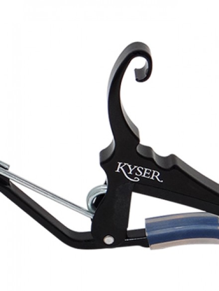 "Quick Change" Capo for 12-String Guitar - Black