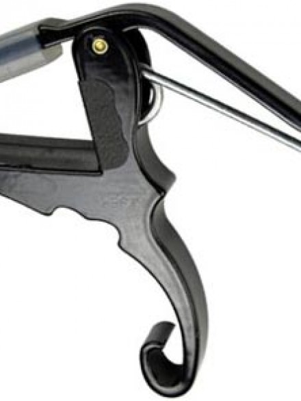 "Quick Change" Capo for 12-String Guitar - Black