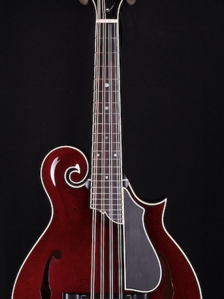 F-Style F-Hole with Adirondack and Gloss Merlot