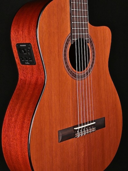 SOLID CEDAR TOP CLASSICAL CWY W/FISHMAN ELECTRONICS