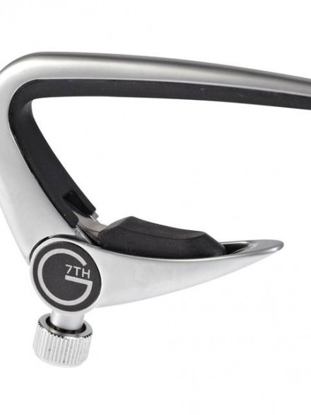 Lever Capo for Classical Guitar - Silver