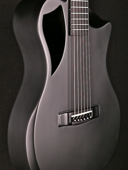 MATTE FINISH CARBON FIBER TRAV EL GUITAR