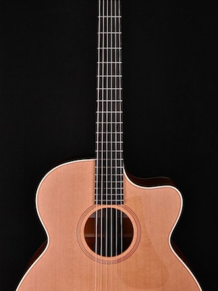 O Model Cutaway with Mahogany and Cedar