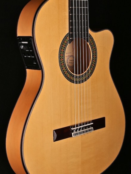 2018 FLAMENCO THINLINE CUTAWAY WITH HARD CASE