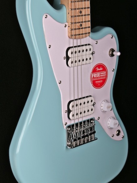 Squier Mini Jazzmaster HH in Daphne Blue