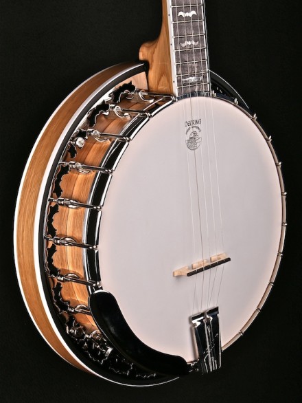 5-String Banjo with White Oak Rim and Resonator
