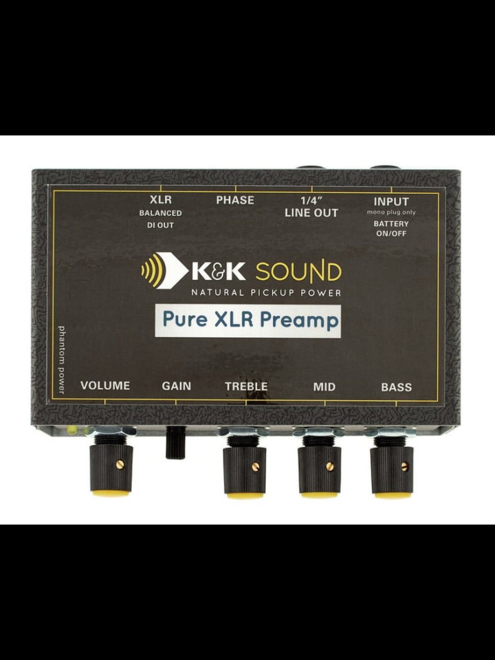 Pure XLR Preamp with DI Out