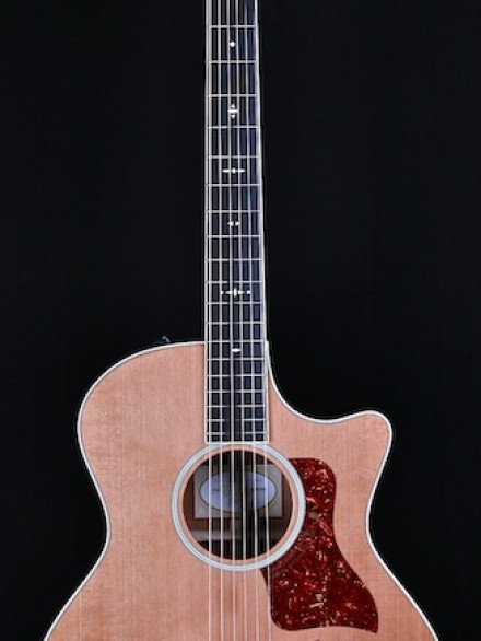 514CE MAHOGANY/CEDAR V-BRACING ES2 SYSTEM, CASE
