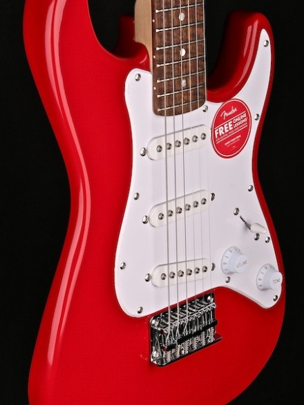 DAKOTA RED SQUIER MINI STRAT