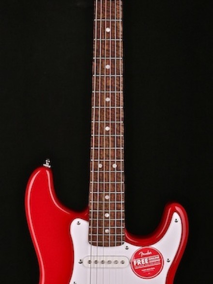 DAKOTA RED SQUIER MINI STRAT