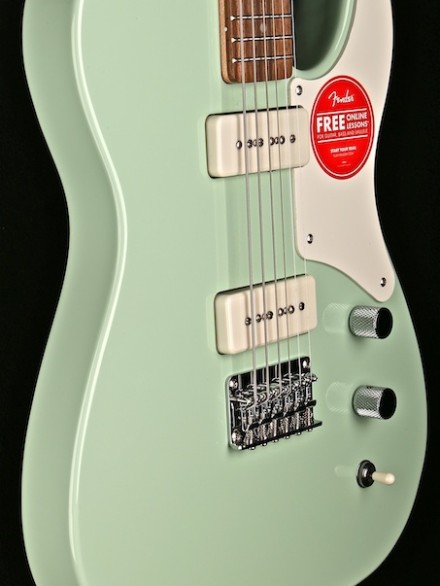 Squier Paranormal Baritone Cabronita Tele in Surf Green