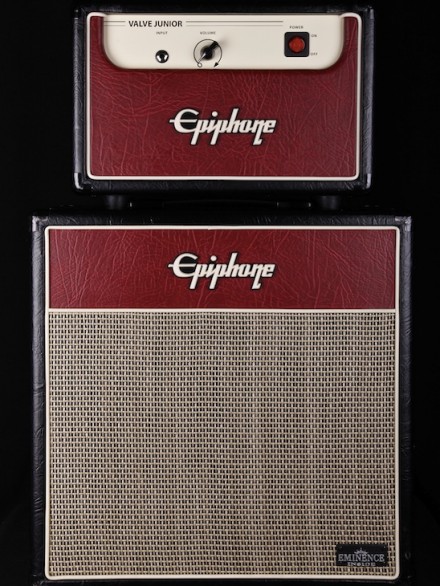 USED EPIPHONE VALVE JR. W/CAB