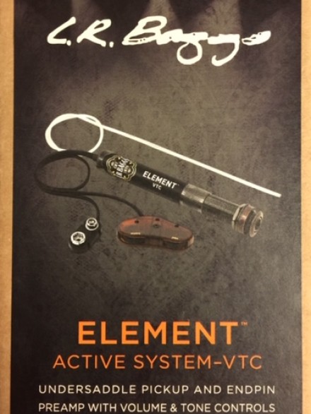 Element Pickup System with Volume & Tone Controls