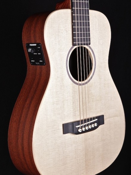 LX1 SOLID TOP TRAVEL GUITAR W/ PICKUP